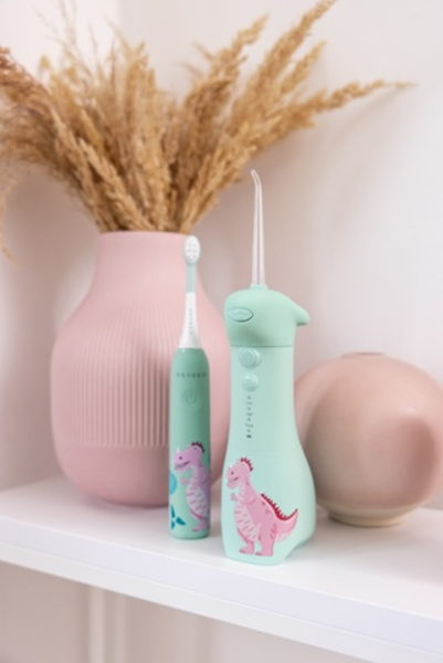 SEYSSO Kids DINOSAUR irygator bezprzewodowy dla dzieci SEYSSO Kids DINOSAUR irygator bezprzewodowy dla dzieci