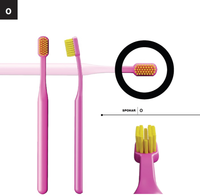 SPOKAR O-ORTO szczoteczka ortodontyczna do zębów