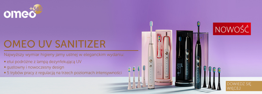 Szczoteczka soniczna OMEO UV Sanitizer