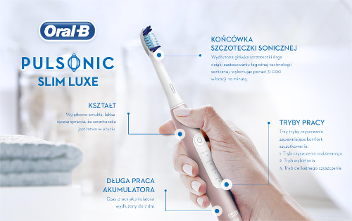 Szczoteczka soniczna Oral-B PULSONIC 4000 Szczoteczka soniczna Oral-B PULSONIC 4000