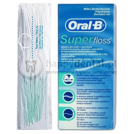Nić dentystyczna Oral-b Superfloss