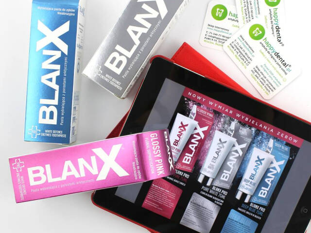 BlanX PRO Glossy Pink - recenzja, skład, opinia