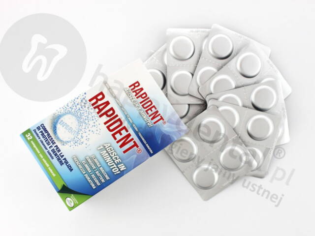 Recenzja tabletek czyszczących Rapident