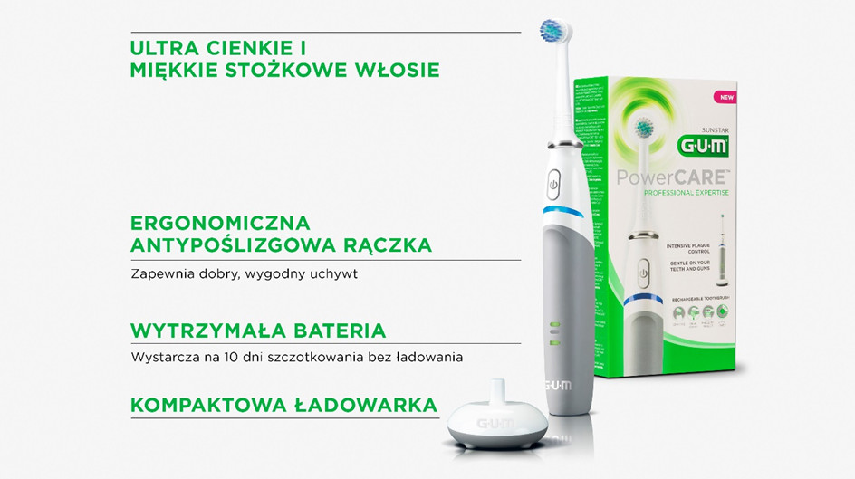 Gum Power Care szczoteczka elektryczna Gum Power Care szczoteczka elektryczna