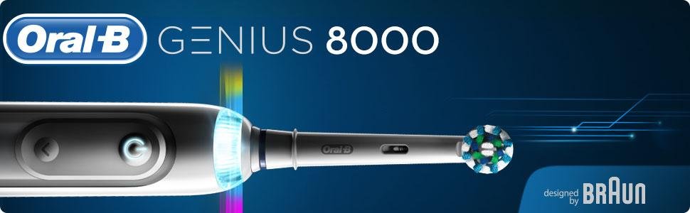 BRAUN Oral-B GENIUS 8000 WHITE BRAUN Oral-B GENIUS 8000 WHITE
