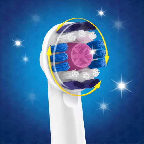 końcówka wybielająca Oral B 3D White do szczoteczek elektrycznych końcówka wybielająca Oral B 3D White do szczoteczek elektrycznych