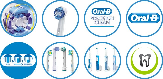 Końcówki Oral B Precision Clean Końcówki Oral B Precision Clean
