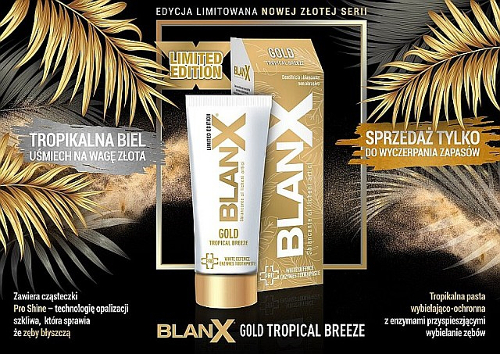 Pasta wybielająca BLANX PRO GOLD