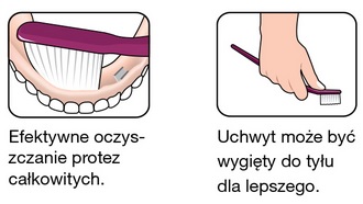 Tepe Denture Care szczoteczka do protez