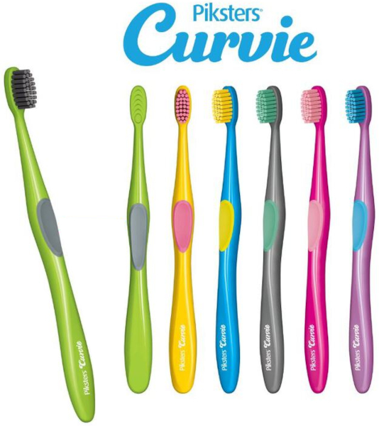 Szczoteczka do zębów Piksters Curvie  Regular Soft