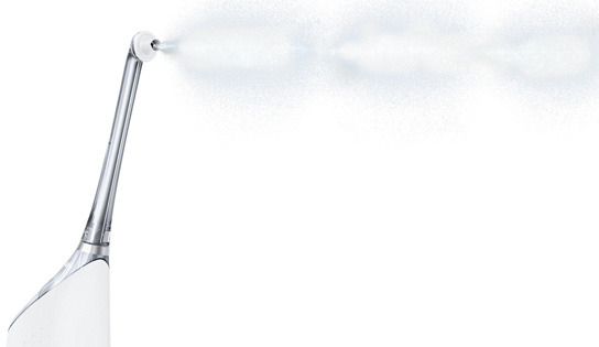 technologia mikrostrzałów w irygatorze Sonicare Air technologia mikrostrzałów w irygatorze Sonicare Air